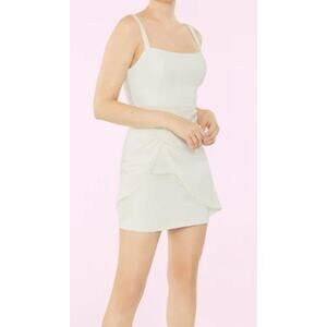 Revolve Likely Elisa Cami Straps form fitting bodice twist design mini dress 8